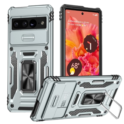 Dare Armor Case with Sliding Camera Lens Protector for Google Pixel