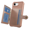 Echo Luxury Leather Wallet Case For iPhone Series 14-17