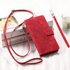 Erro Magnetic Leather Wallet Case With Straps For Galaxy A Series