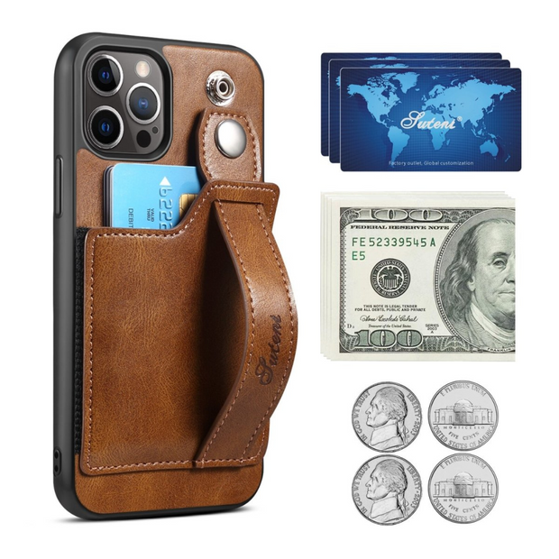Obli Leather iPhone Wallet Case - Astra Cases