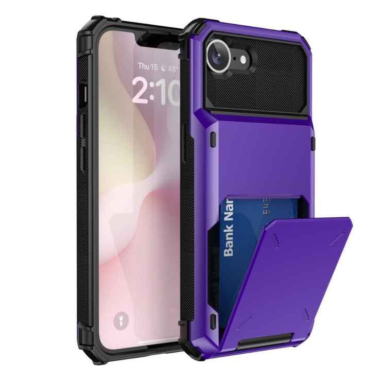 Orbit Shockproof iPhone Wallet Case For 14-16 Series