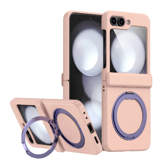 Parco Shockproof Protective Case For Galaxy Z Flip 6 With Foldable Kickstand