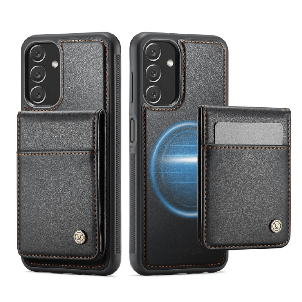 Pario Magnetic Leather Wallet Case For Galaxy A Series With Detachable Card Holder - Astra Cases