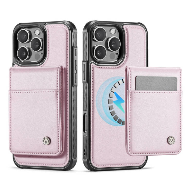 Perdo Magnetic Leather Wallet iPhone Case With Detachable Card Holder
