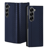 Recro Leather Case For  Galaxy Z Fold With Card Holder And Kickstand