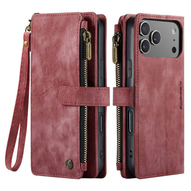Saevio Magnetic Leather iPhone Case - Astra Cases