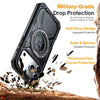 Virtus Magnetic Heavy Duty iPhone Case With Kickstand - Astra Cases