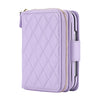Acceptus Quilted Leather Wallet Case For iPhone 15-18