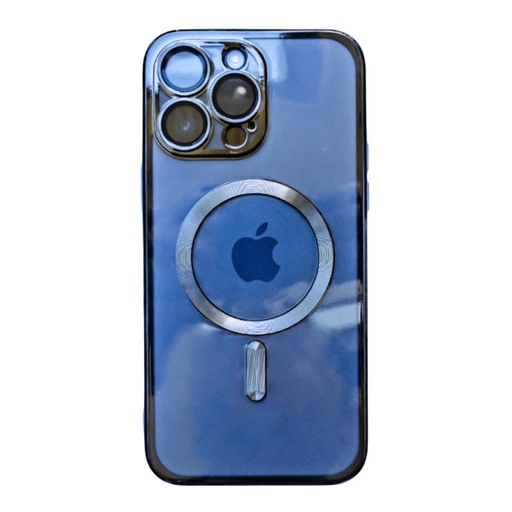 Bellus Silicone Clear MagSafe Case For iPhone Series 12-15