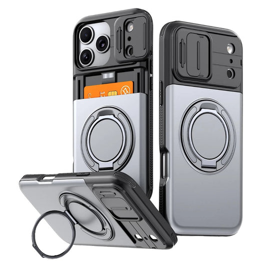 Aurum Shockproof iPhone Case With Kickstand
