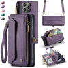 Cervus RFID Blocking Wallet Case With Crossbody Strap And Lanyard