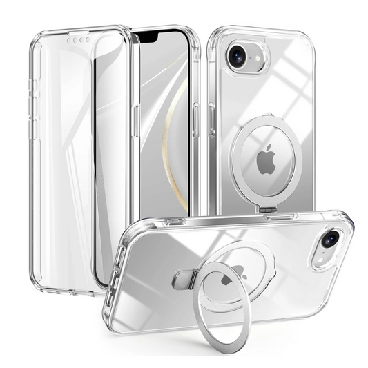 Denego Shockproof MagSafe Case With Screen Protector For iPhone 16e