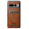 Insula Premium Leather Google Pixel Case With Detachable Magnetic Card Stand