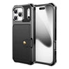 Echo Luxury Leather Wallet Case For iPhone Series 14-17