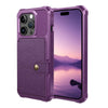 Echo Luxury Leather Wallet Case For iPhone Series 14-17