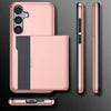 Everto Military Grade Slide Wallet Case With Card Slot For Galaxy S25-26 Series