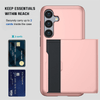 Everto Military Grade Slide Wallet Case With Card Slot For Galaxy S25-26 Series
