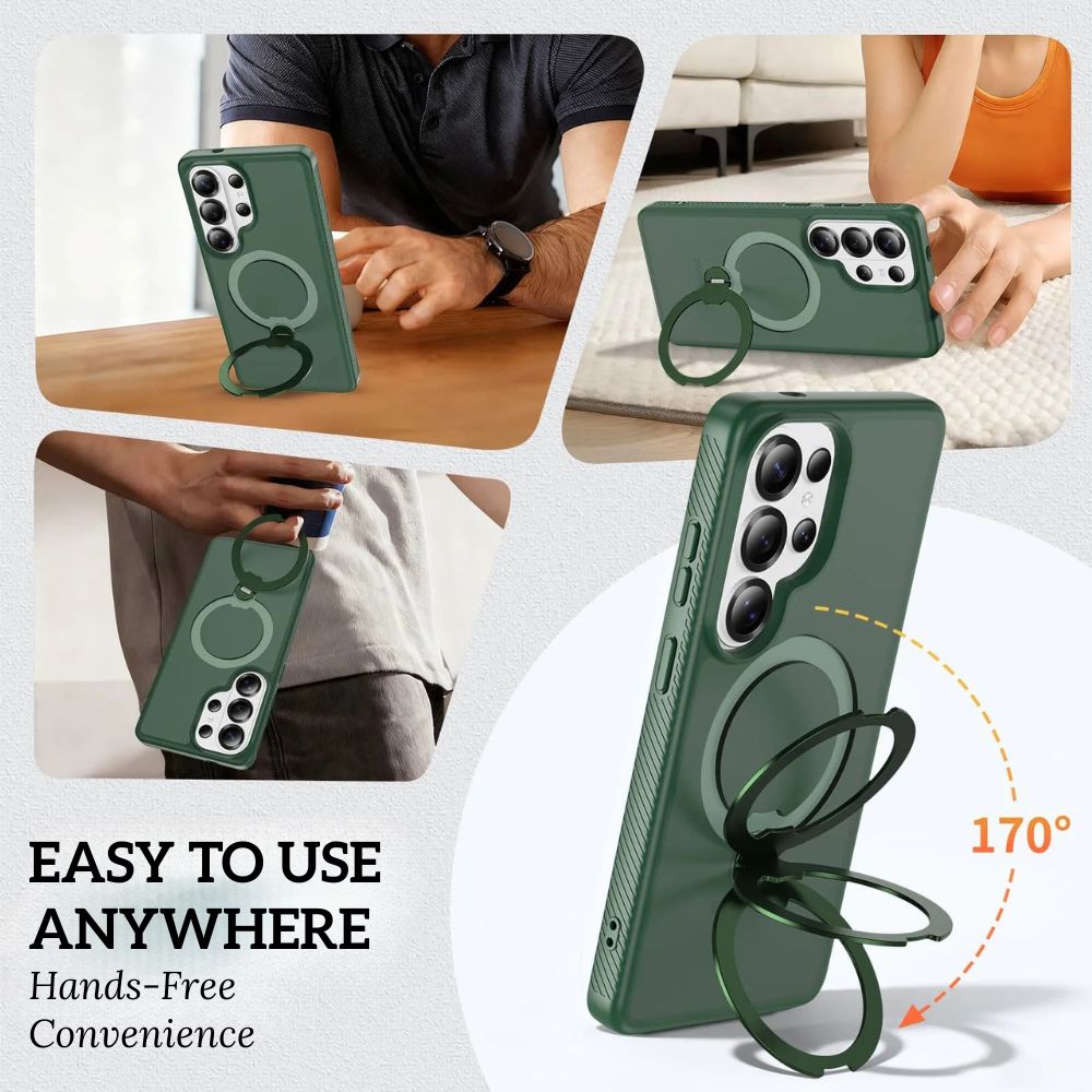 Filius Slim Shockproof Galaxy Case With Ring Holder - Astra Cases