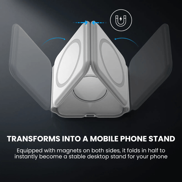 Genus 3-in-1 Foldable Magnetic Wireless Charger