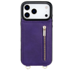 Nitida Crossbody Leather Case With Stand For iPhone 15 Series