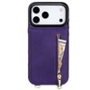 Nitida Crossbody Leather Case With Stand For iPhone 15 Series