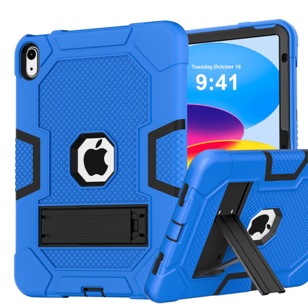 Inflexio Heavy Duty Rugged iPad Case With Built-in Kickstand