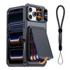 Invictor Slim Shockproof iPhone Case With Card Holder - Astra Cases