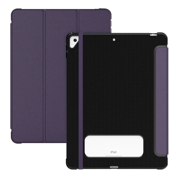 Navis Carbon Fiber Pattern Leather iPad Case