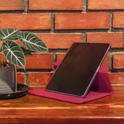 London Leather iPad Case With 360 Degree Rotating Stand