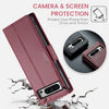 Ponti Leather Case With Magnetic Closure for Google Pixel