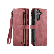 Saevio Magnetic Leather Wallet Case For Galaxy Note Series