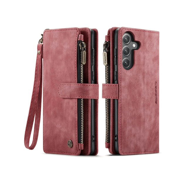 Saevio Magnetic Leather Wallet Case For Galaxy Note Series