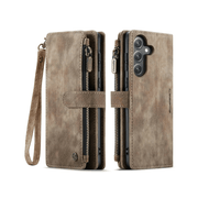 Saevio Magnetic Leather Wallet Case For Galaxy Note Series