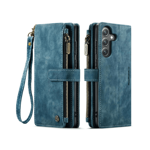 Saevio Magnetic Leather Wallet Case For Galaxy Note Series