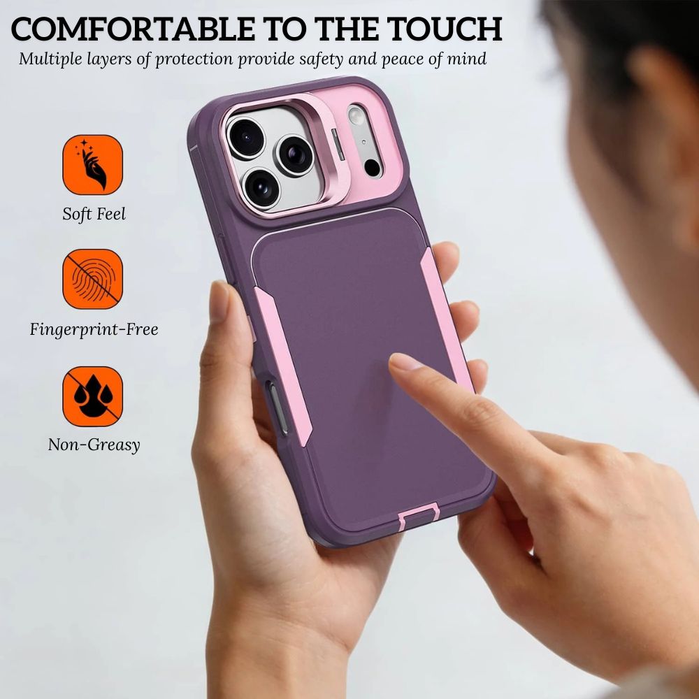 Silex Heavy Duty Shockproof iPhone Case With Kickstand - Astra Cases