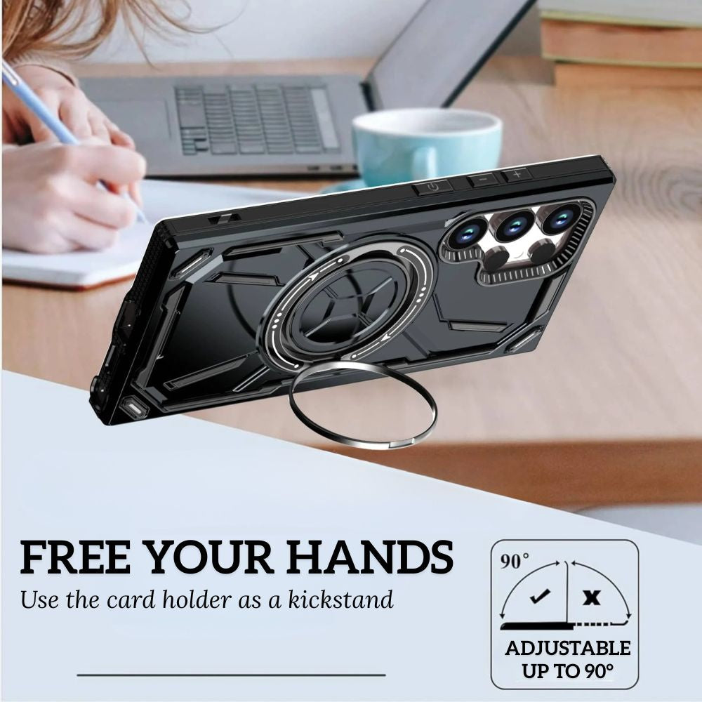 Venio Magnetic Shockproof Galaxy Case With Kickstand - Astra Cases