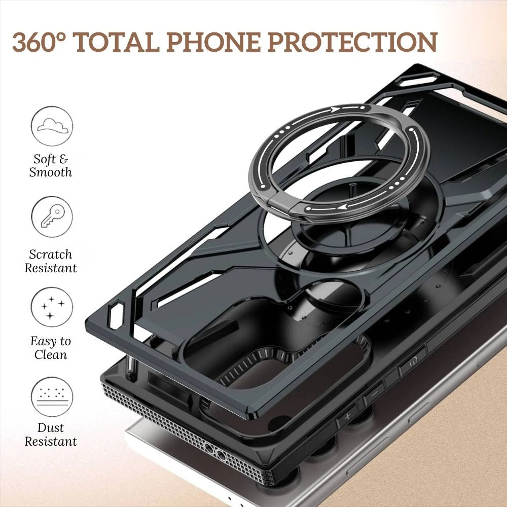 Venio Magnetic Shockproof Galaxy Case With Kickstand - Astra Cases