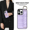 Amara Luxury Leather iPhone Case With Pleated Wristband - Astra Cases