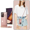 Lapis Slim Leather Galaxy Note Shockproof Case With Wrist Strap