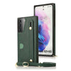 Mane Slim Leather Galaxy Shockproof Case With Wrist Strap - Astra Cases