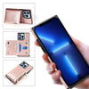 Regno Leather Zipper Wallet iPhone Case with Card Holder - Astra Cases
